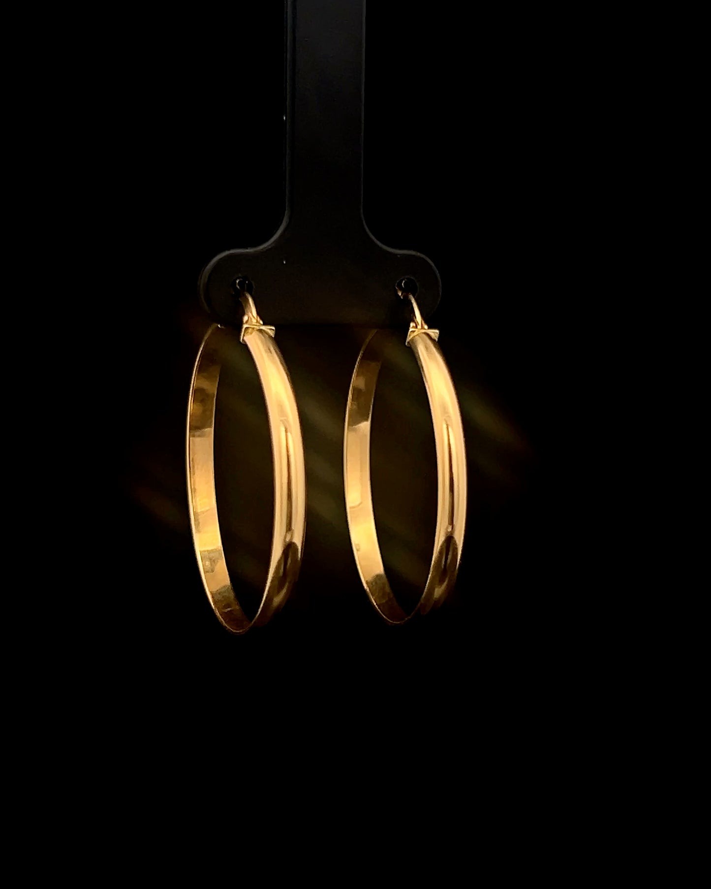 Argollas lisas cónicas