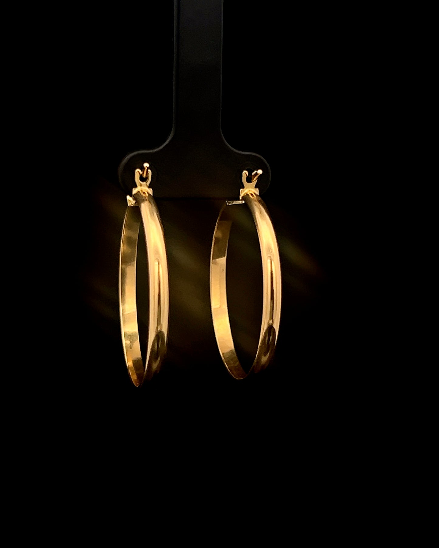 Argollas lisas cónicas