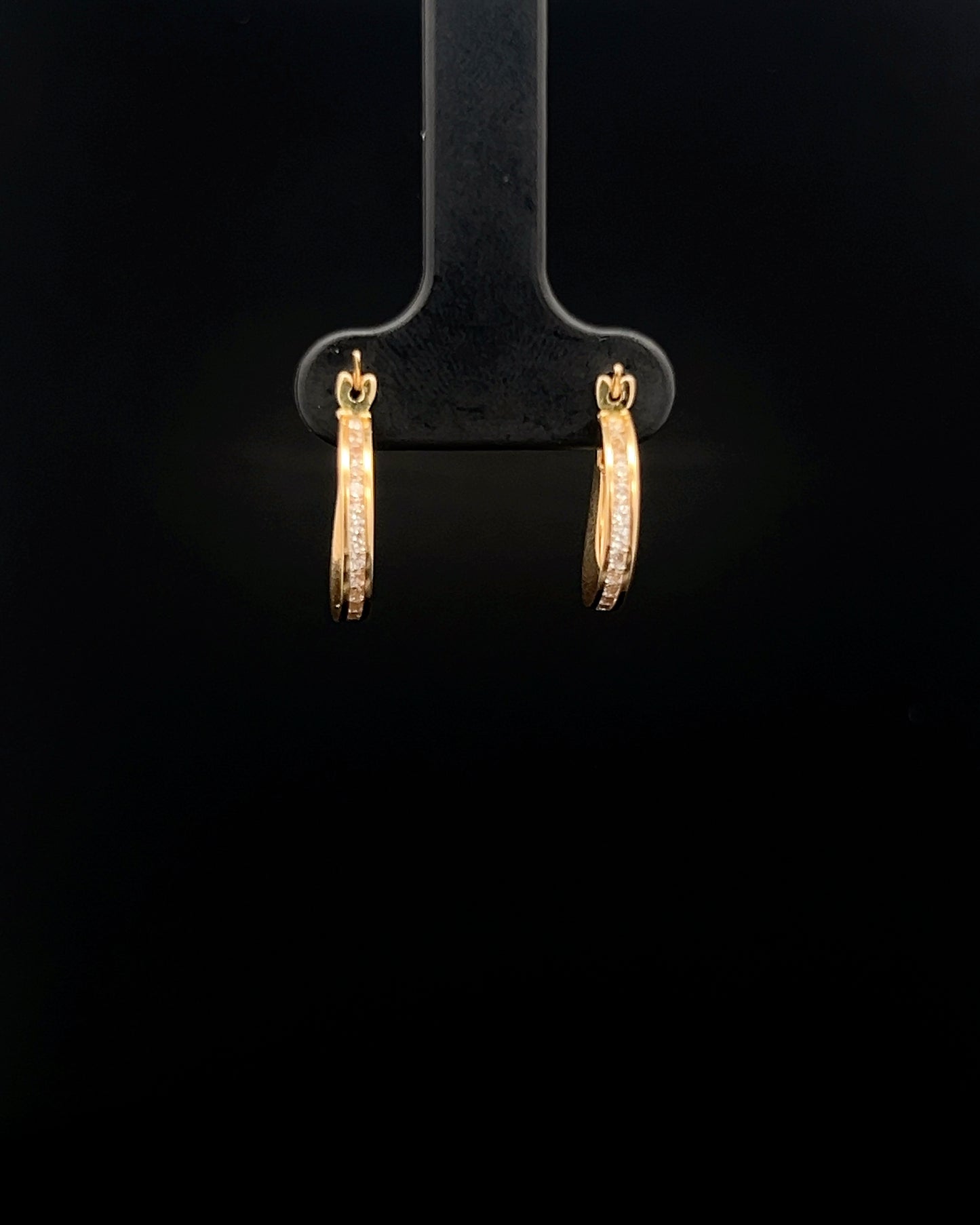 Argollas Swarovski cónicas