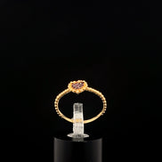 Anillo love Swarovski 7.5