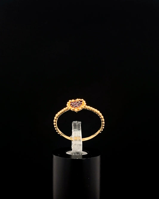 Anillo love Swarovski 7.5
