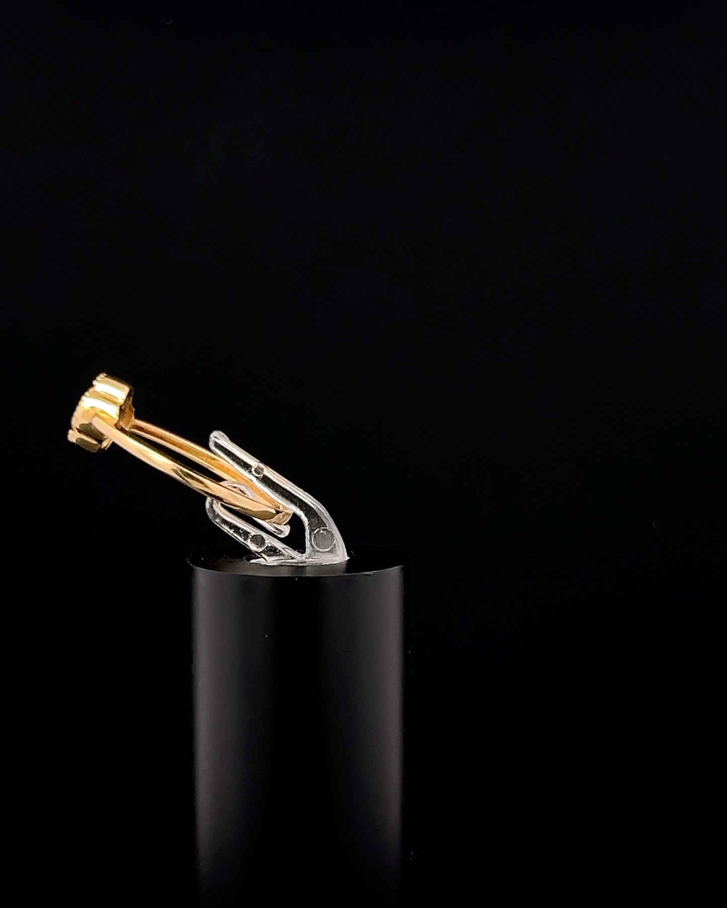 Anillo clover azul 7