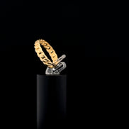 Anillo Cuban link 6.5