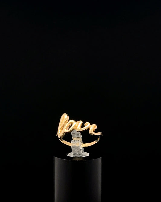 Anillo love 4.5