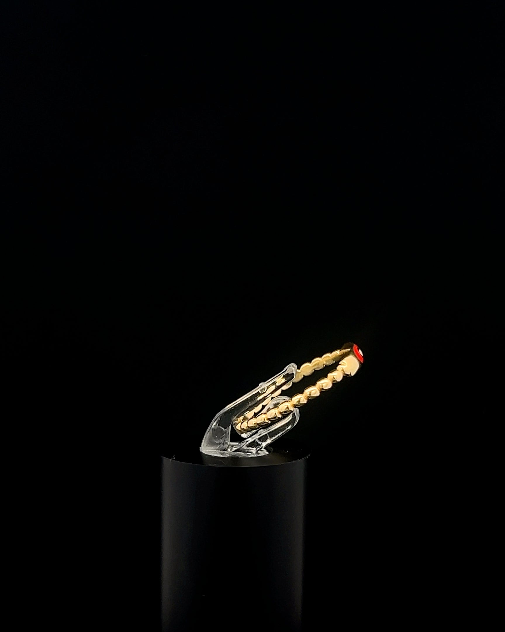 Anillo stackable rojo 6.5