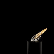 Anillo trenzado stackable 7