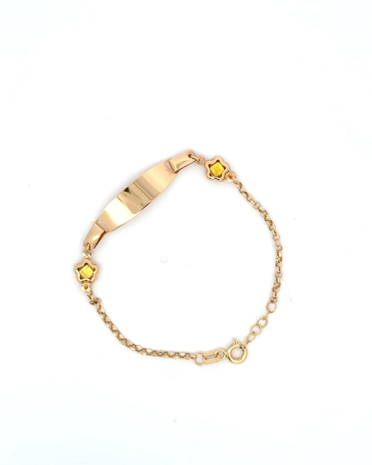 Esclava de bebé yellow star