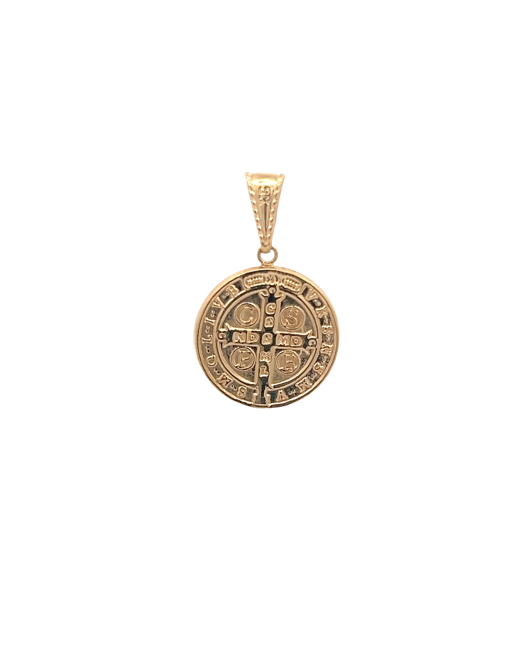 Dije medalla San Benito