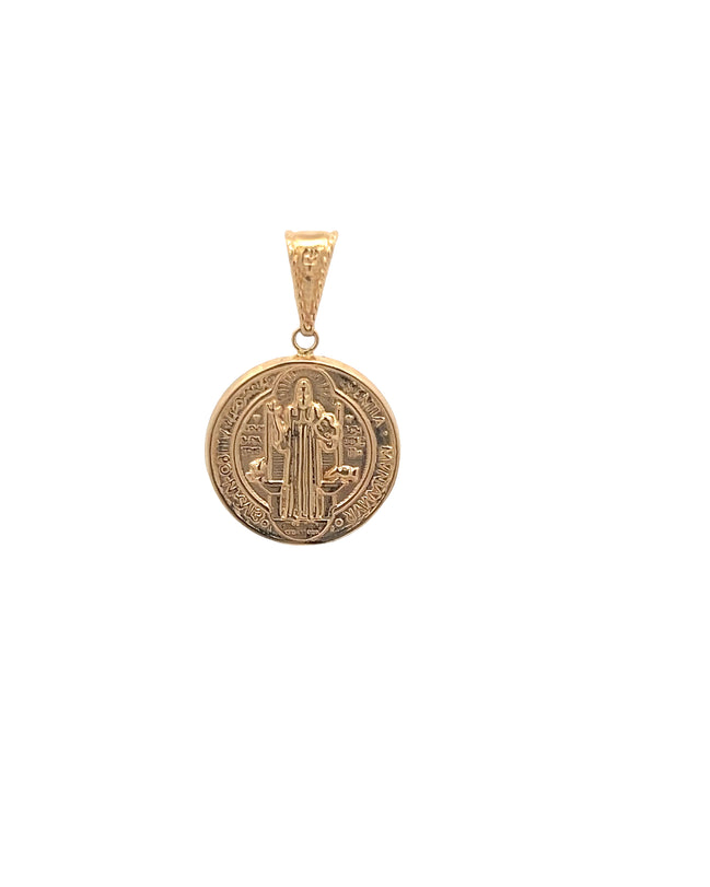 Dije medalla San Benito