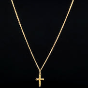 Cadena bebé Cruz 30cm