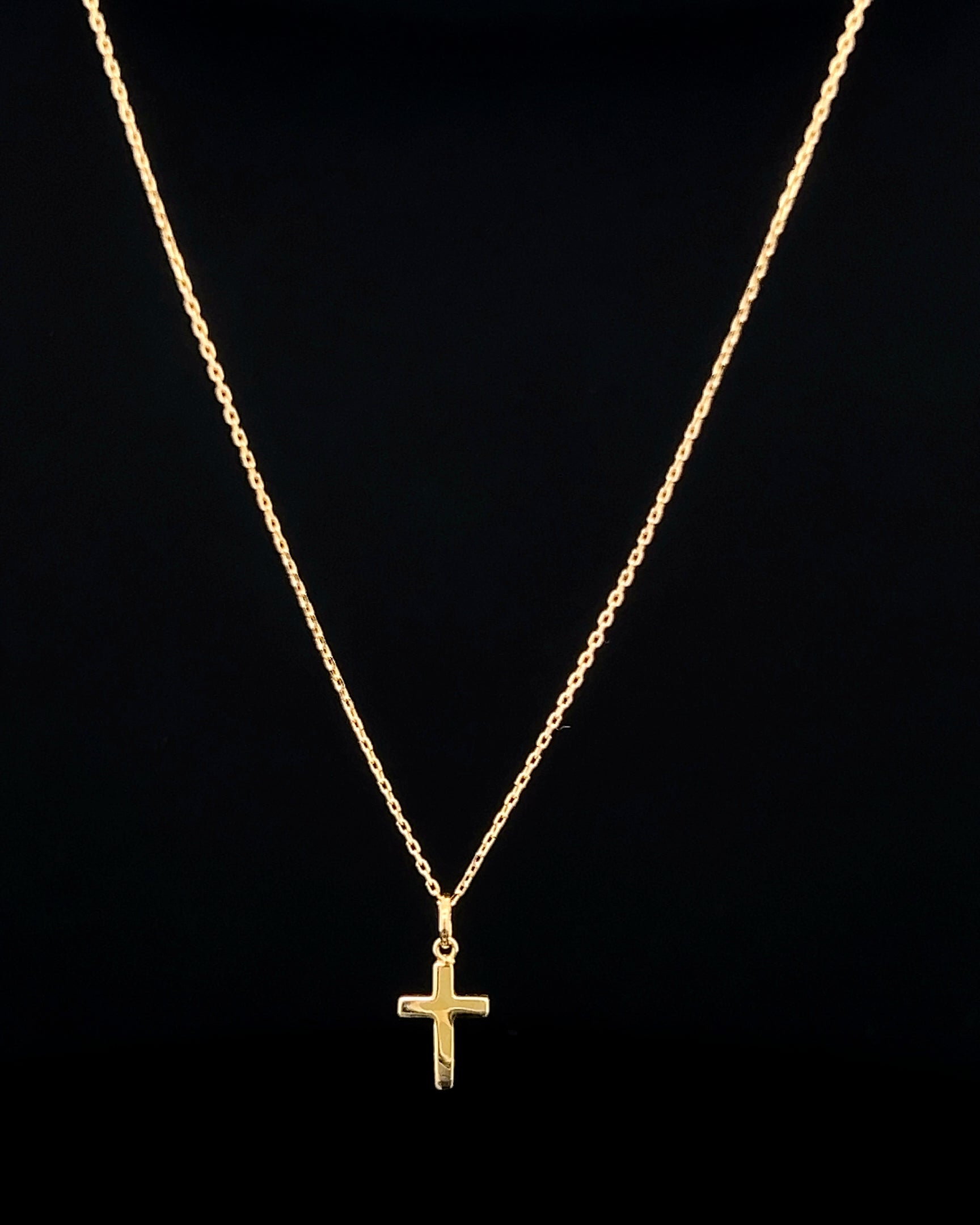 Cadena bebé Cruz 30cm