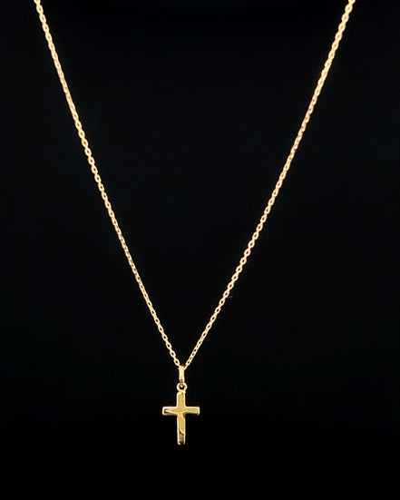 Cadena bebé Cruz 30cm