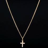 Cadena bebé Cruz 30cm