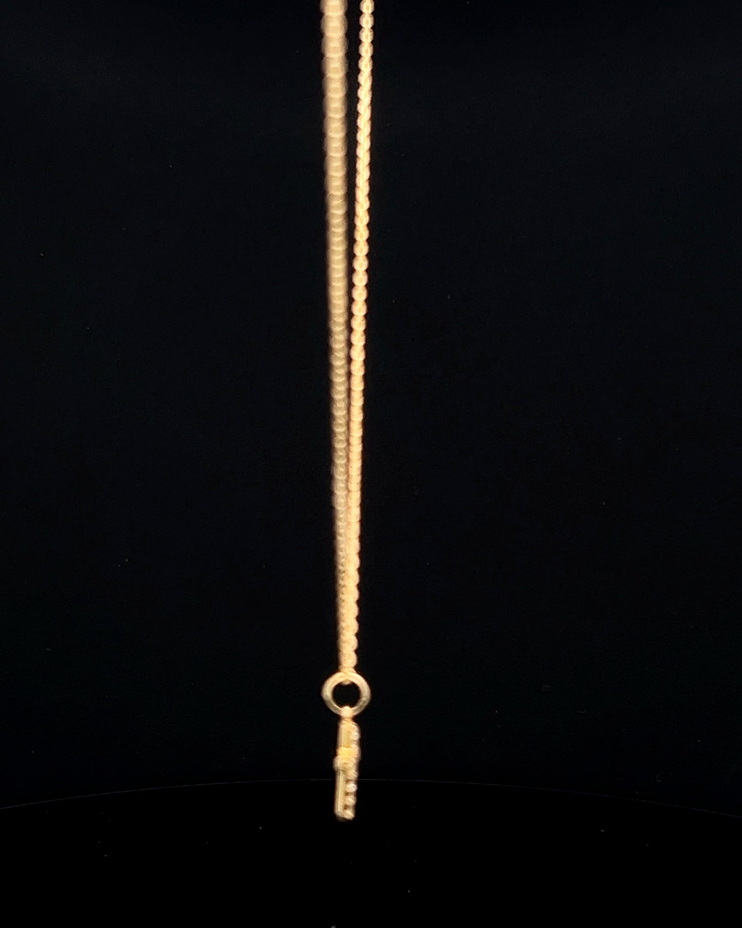 Cadena de bebé cruz brillante 30cm