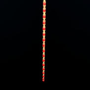 Cadena mostacilla roja 45cm