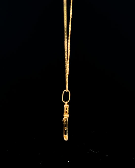 Cadena veneciana Cruz 60cm