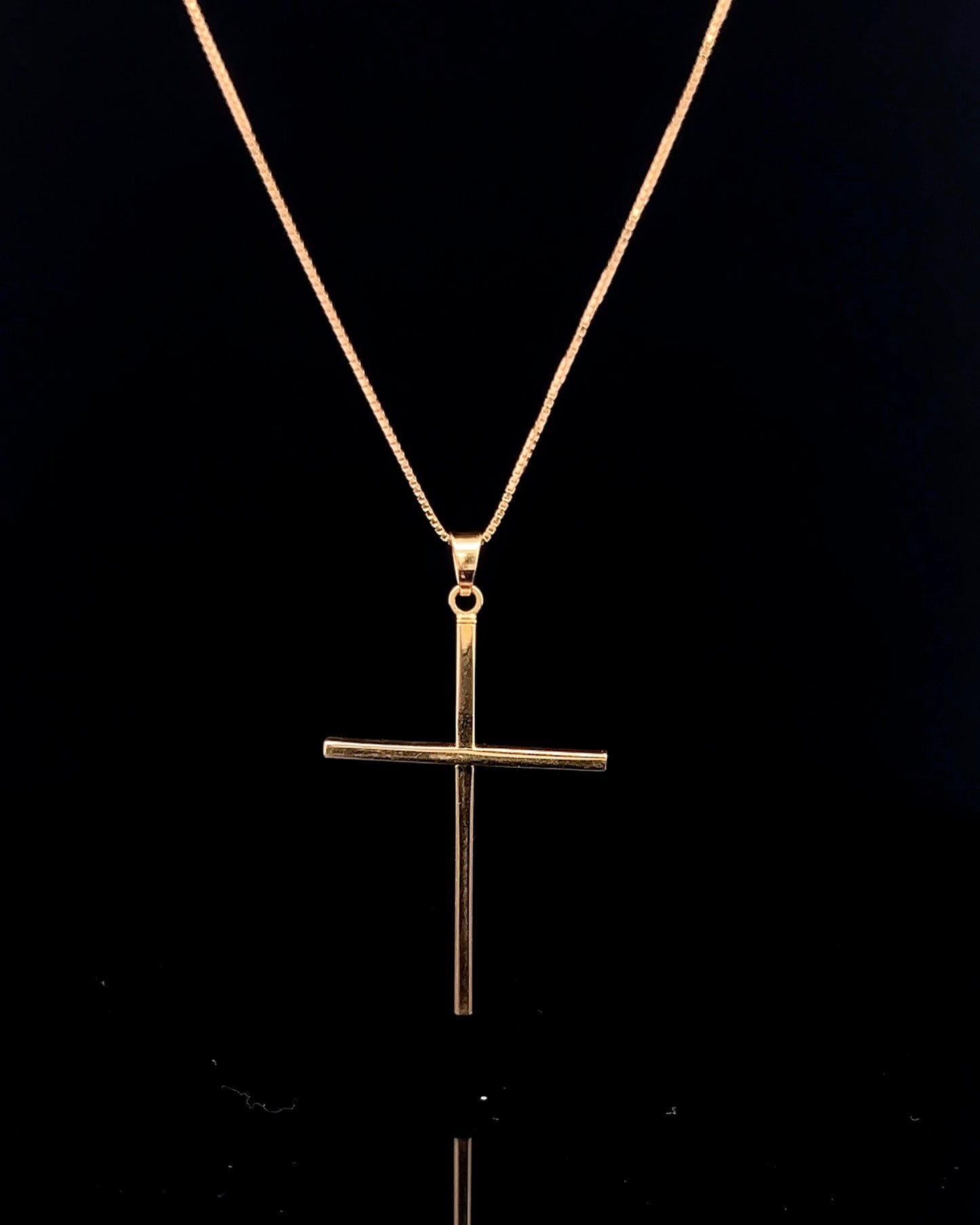 Cadena veneciana Cruz 60cm