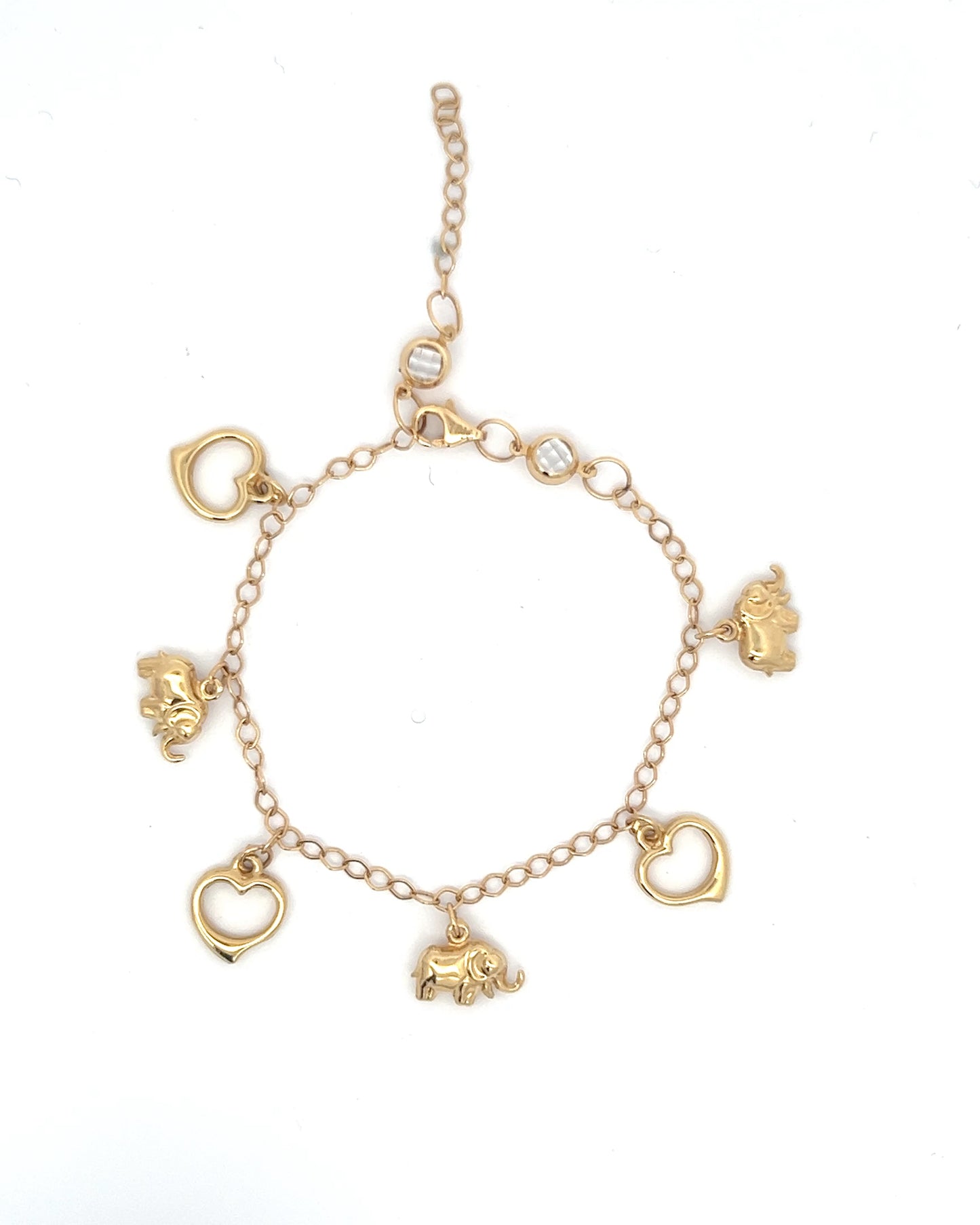 Esclava elefante & corazones