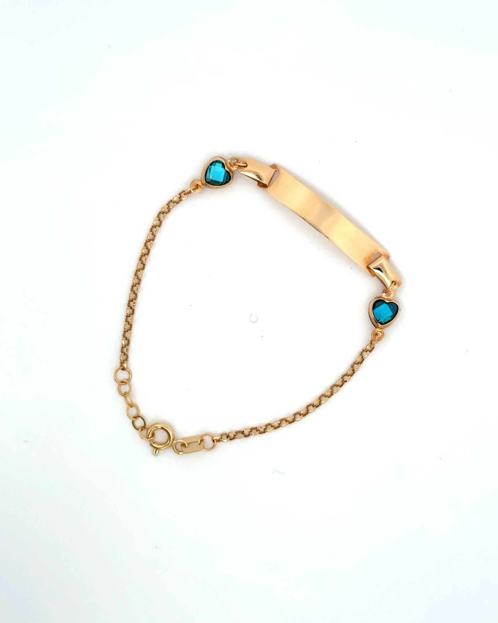 Esclava aro seguido blue love
