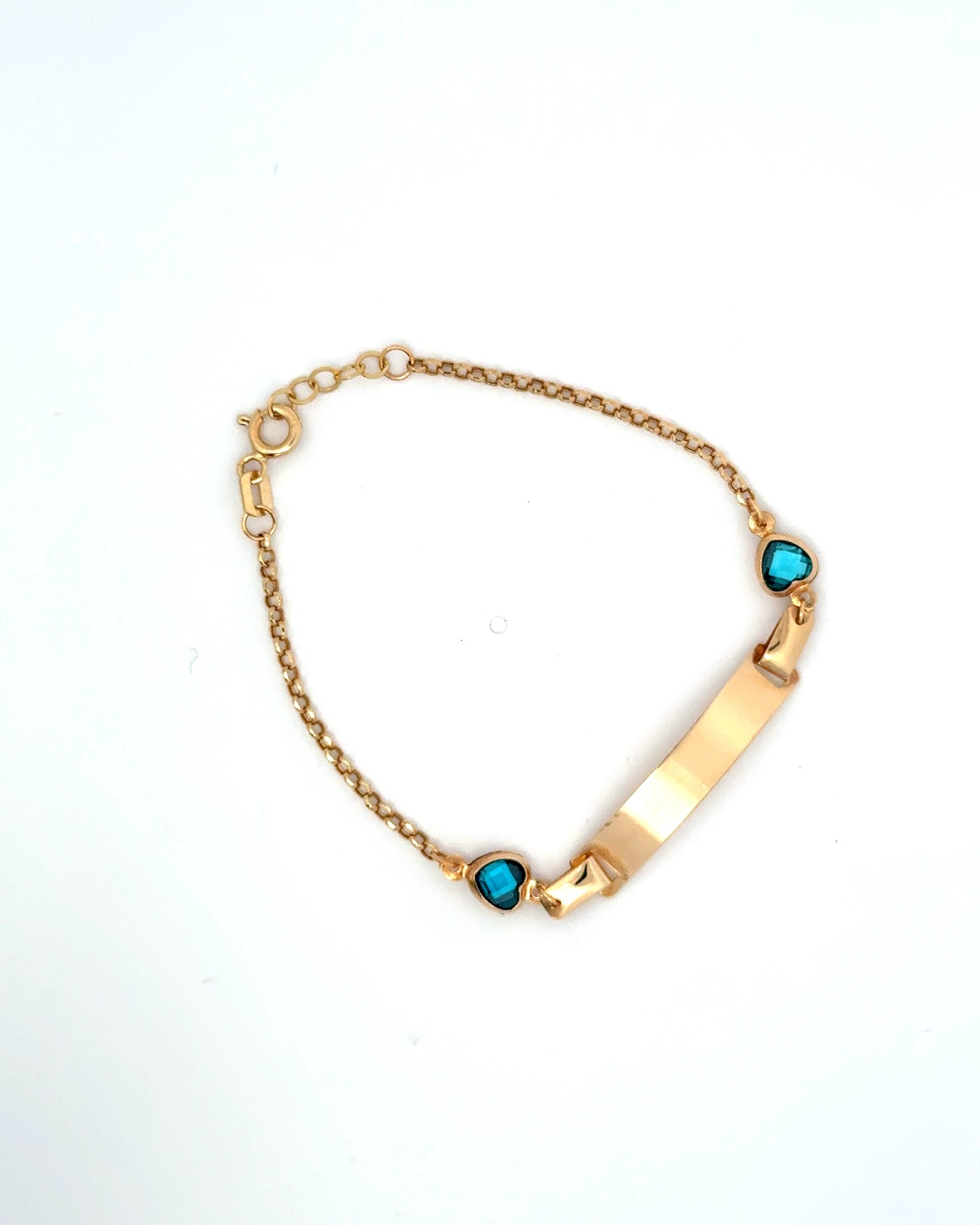 Esclava aro seguido blue love