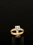 Anillo solitario 7 3/4