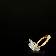 Anillo solitario verde 5