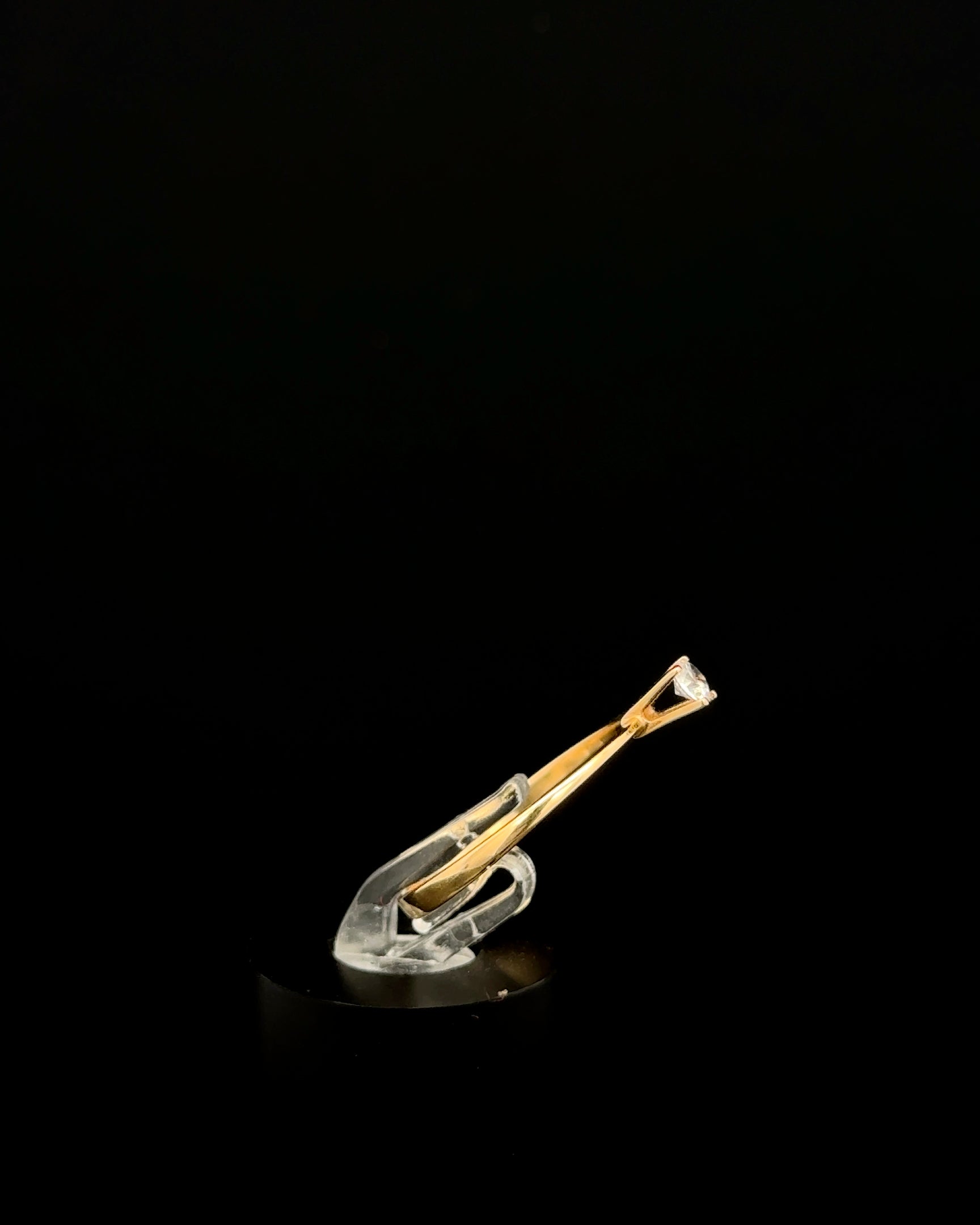 Anillo solitario 7 1/2