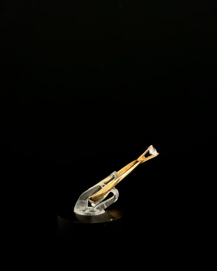 Anillo solitario 7 1/2