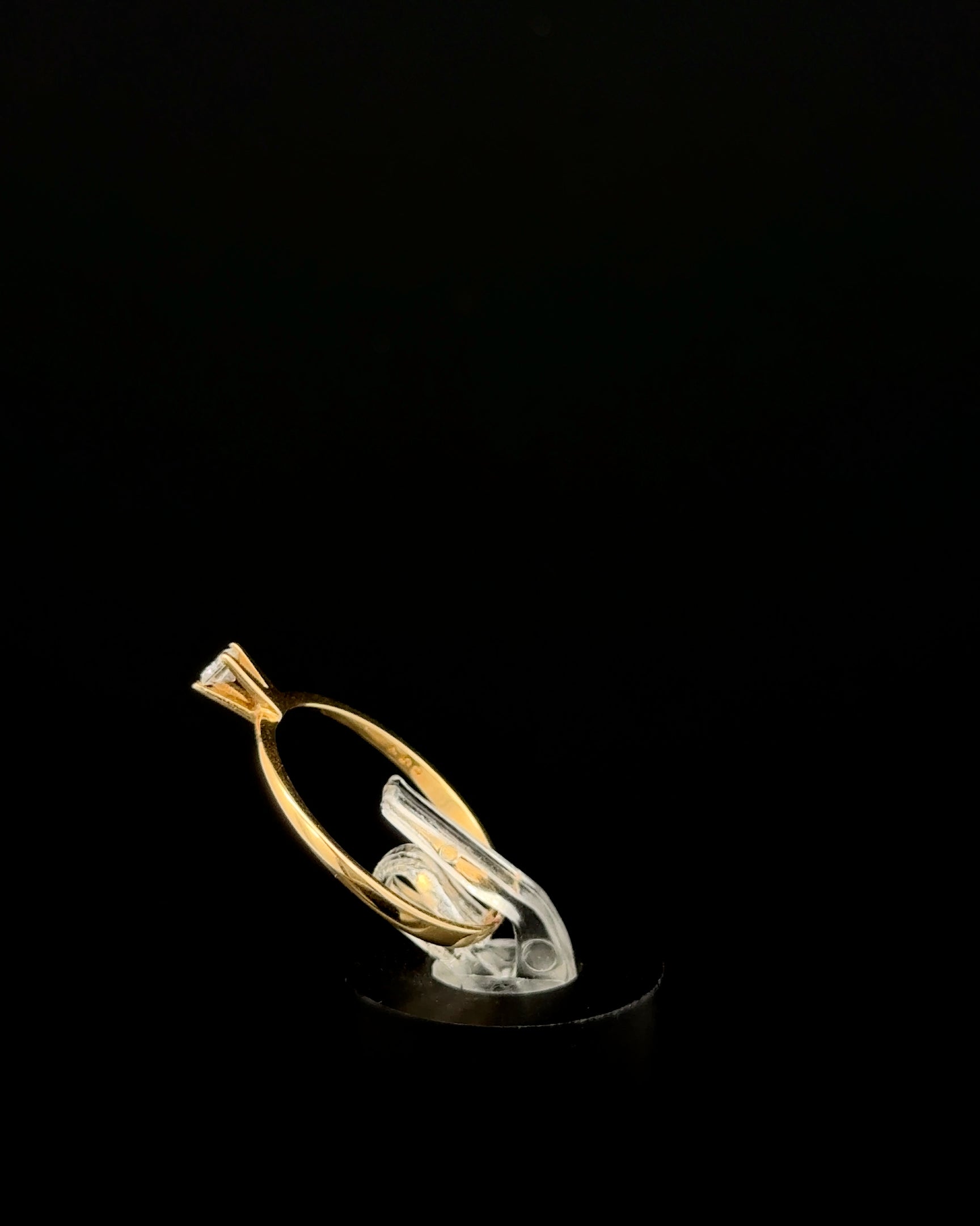 Anillo solitario 7 1/2