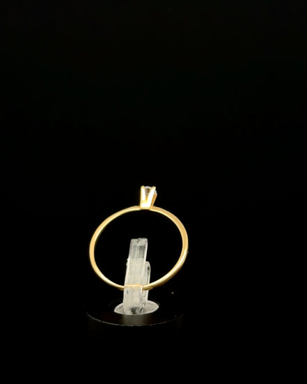 Anillo solitario 7 1/2