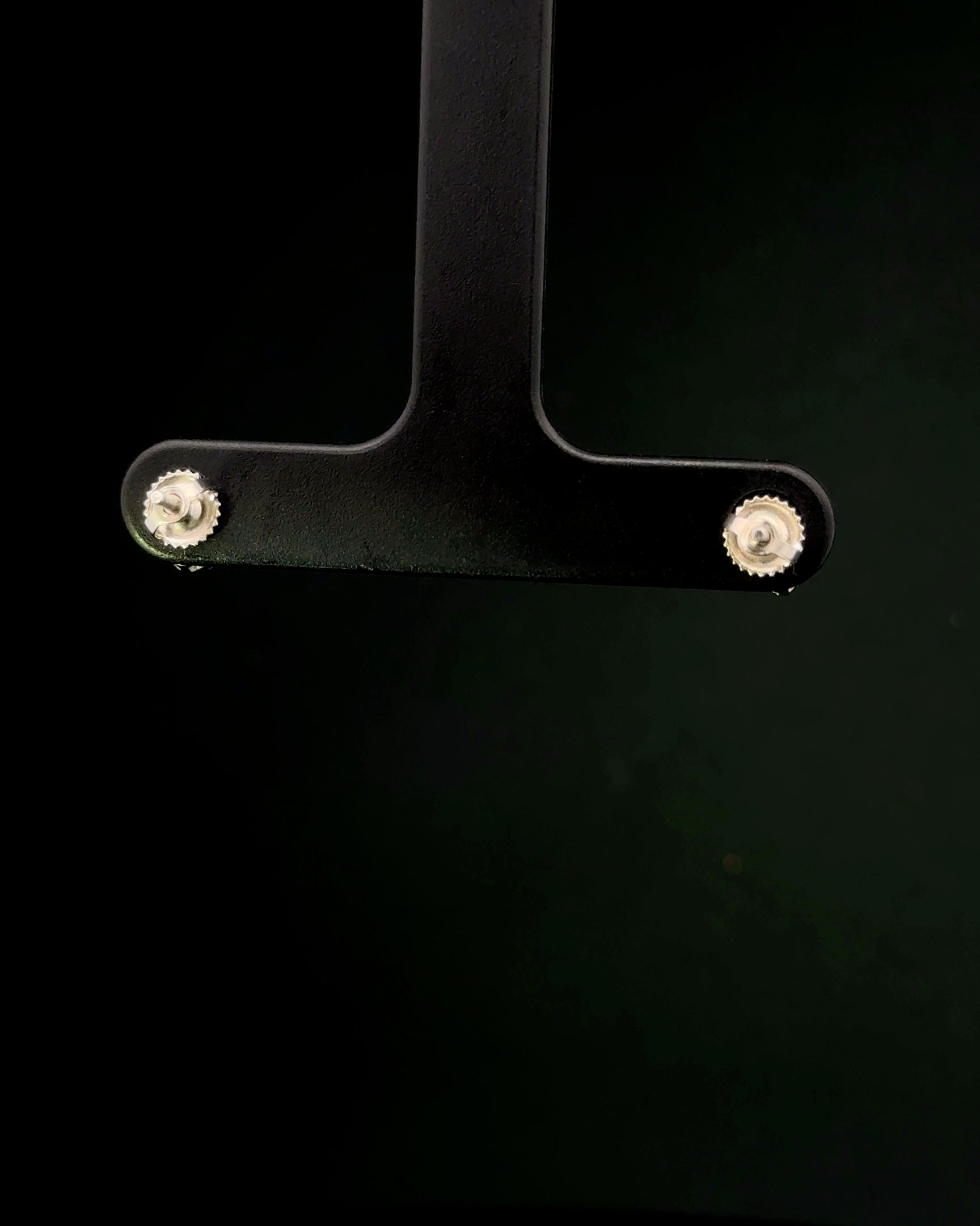 Zarcillos square cut plata 925