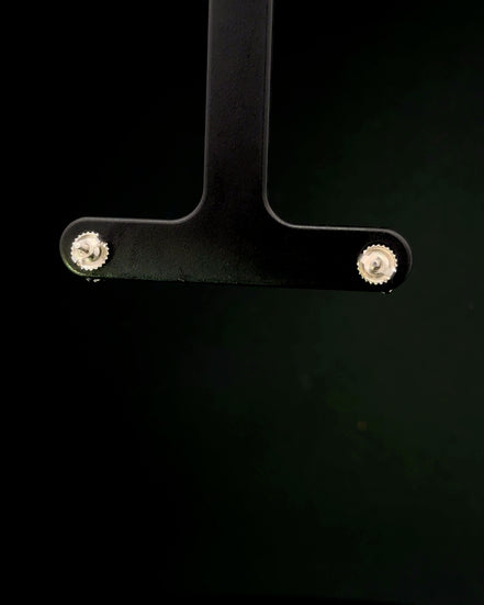 Zarcillos square cut plata 925