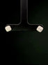 Zarcillos square cut plata 925