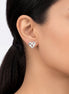 Zarcillos Corazón trenzado plata 925