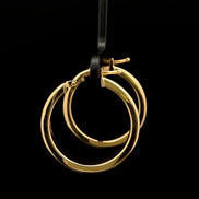Argollas planas lisas