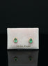 Zarcillos Gota esmeralda