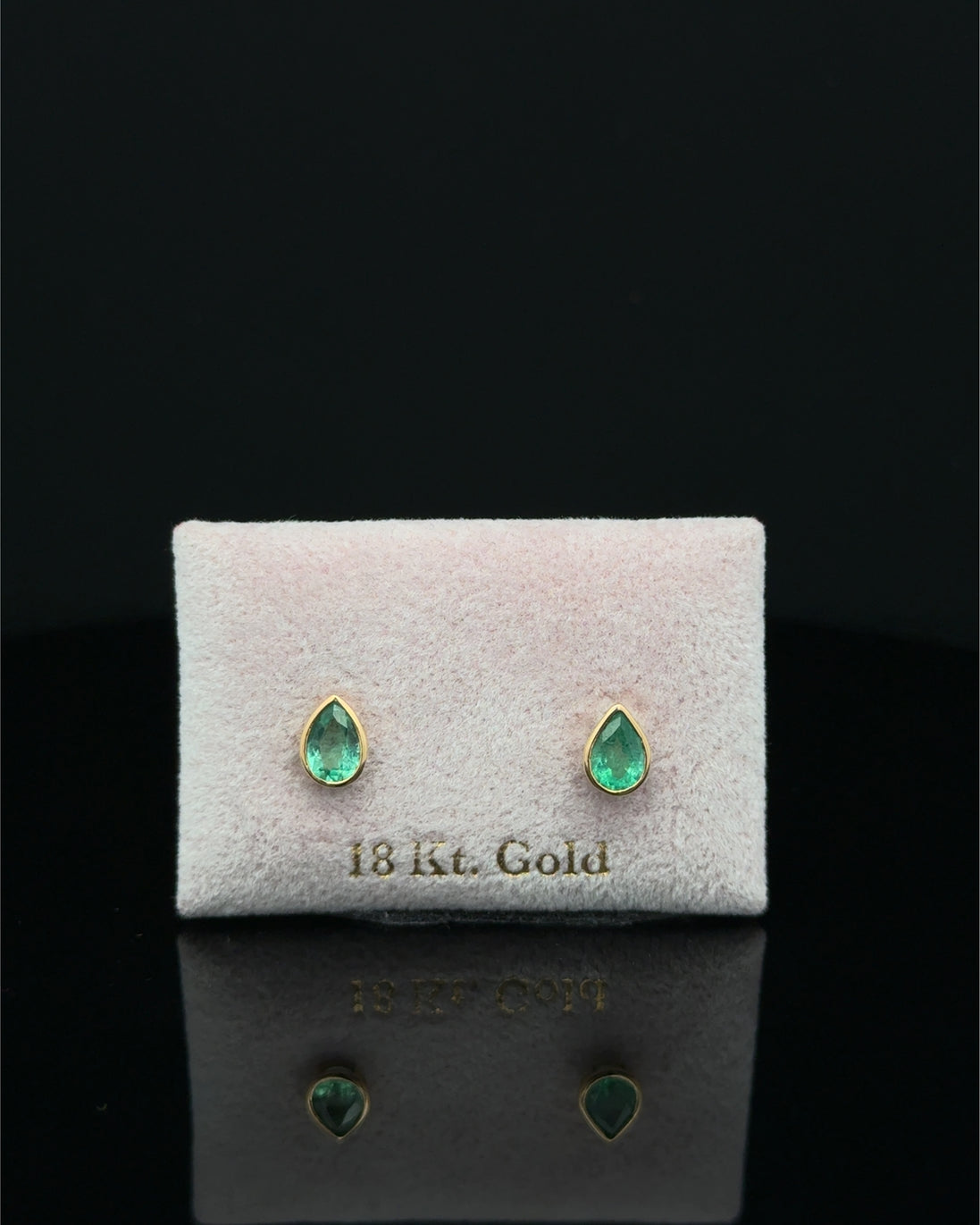 Zarcillos Gota esmeralda