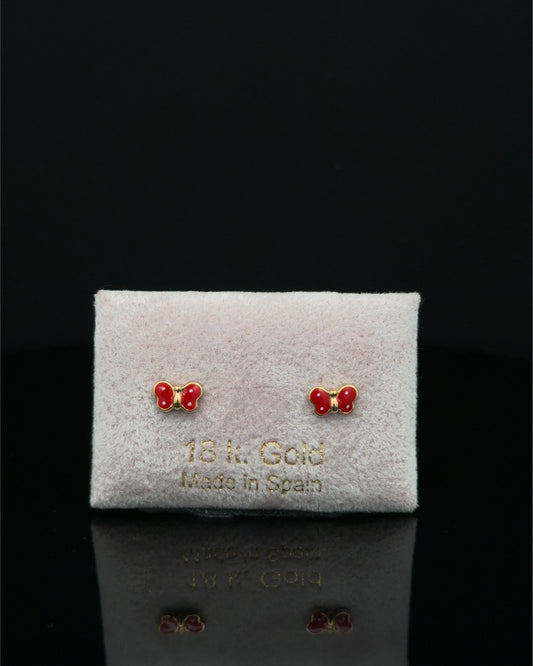 Zarcillos abridores Mariposa Roja