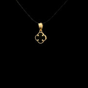 Dije clover negro small