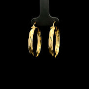 Argollas diamantadas